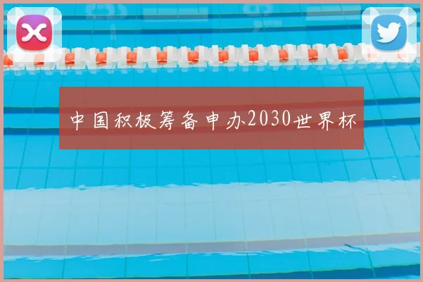 中国积极筹备申办2030世界杯