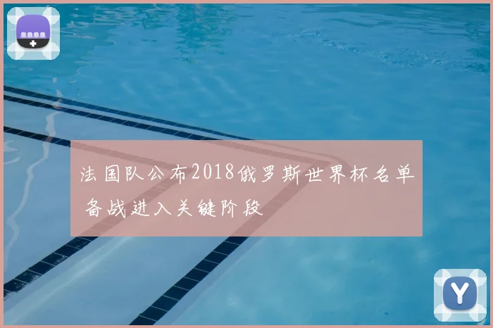 法国队公布2018俄罗斯世界杯名单 备战进入关键阶段